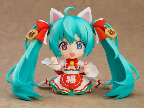 Character Vocal Series 01 Nendoroid Figura Hatsune Miku: Maneki Miku Ver. 10 cm