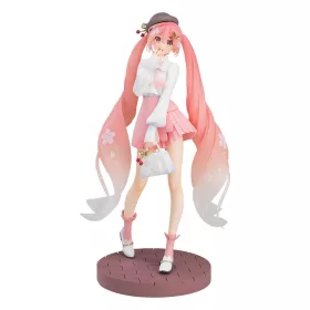   Character Vocal Series 01: Hatsune Miku Pop Up Parade PVC Szobor Sakura Miku: Hanami Outfit Ver. 23 cm