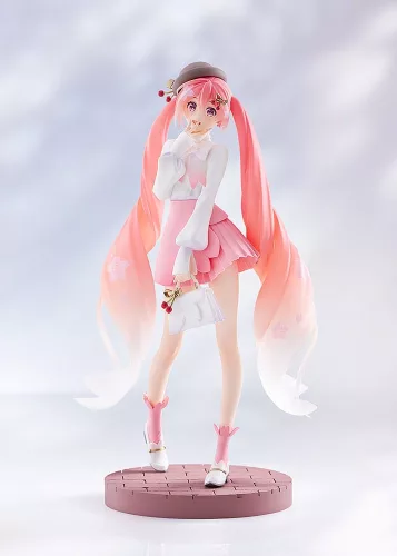 Character Vocal Series 01: Hatsune Miku Pop Up Parade PVC Szobor Sakura Miku: Hanami Outfit Ver. 23 cm
