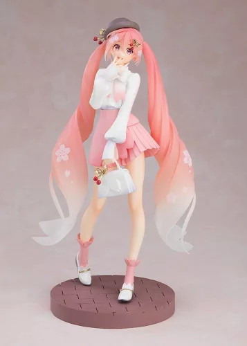 Character Vocal Series 01: Hatsune Miku Pop Up Parade PVC Szobor Sakura Miku: Hanami Outfit Ver. 23 cm