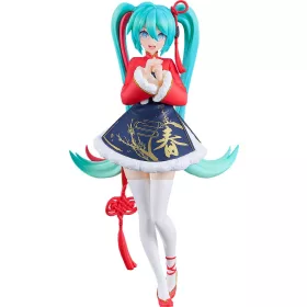   Character Vocal Series 01: Hatsune Miku Pop Up Parade PVC Statue Hatsune Miku: Sourxuan Chinese New Year Ver. 17 cm