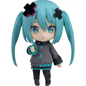   Colorful Stage! The Movie: A Miku Who Can't Sing Nendoroid Action Figure Hatsune Miku: Shuttered Sekai Ver. 10 cm