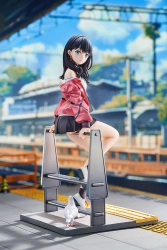 Gridman Universe PVC Szobor 1/7 Rikka Takarada: Blue Sky Station 21 cm