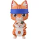 Red Cat Ramen Nendoroid Action Figure Bunzo 10 cm
