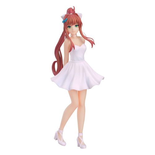 Doki Doki Literature Club! Pop Up Parade PVC Szobor Monika: White Dress Ver. 18 cm