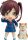 Train to the End of the World Basic Nendoroid Figura Shizuru Chikura & Pochi 10 cm