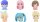 Vocaloid Mini Figures Akatans Piapro Characters Assortment (6)