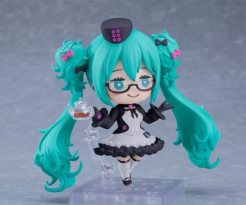 Character Vocal Series 01: Hatsune Miku Nendoroid Action Figure Hatsune Miku: Glasses x Café Ver. 10 cm
