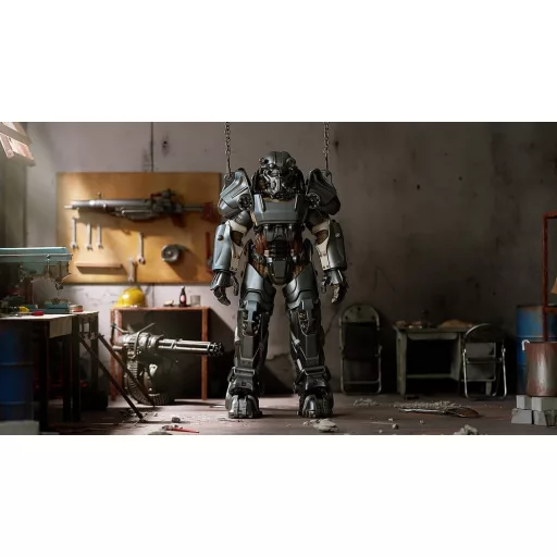 Fallout Plamatea Plastic Model Kit T-60 Power Armor 20 cm