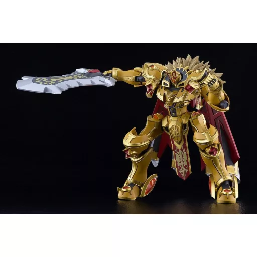 Knight's & Magic Moderoid Plastic Model Kit Goldleo 135mm