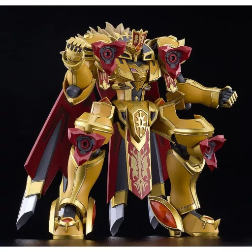 Knight's & Magic Moderoid Plastic Model Kit Goldleo 135mm