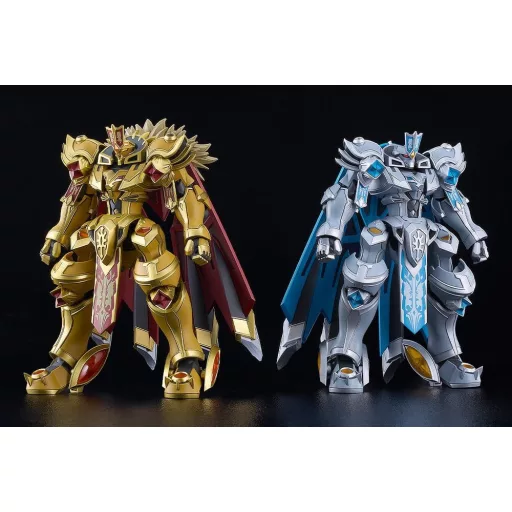 Knight's & Magic Moderoid Plastic Model Kit Goldleo 135mm