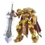 Knight's & Magic Moderoid Plastic Model Kit Goldleo: Royal Metallic Ver. 14 cm