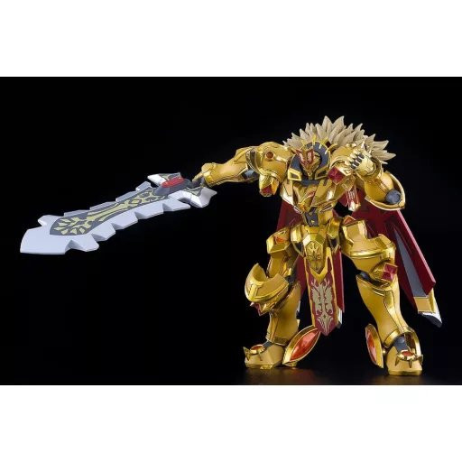 Knight's & Magic Moderoid Plastic Model Kit Goldleo: Royal Metallic Ver. 14 cm