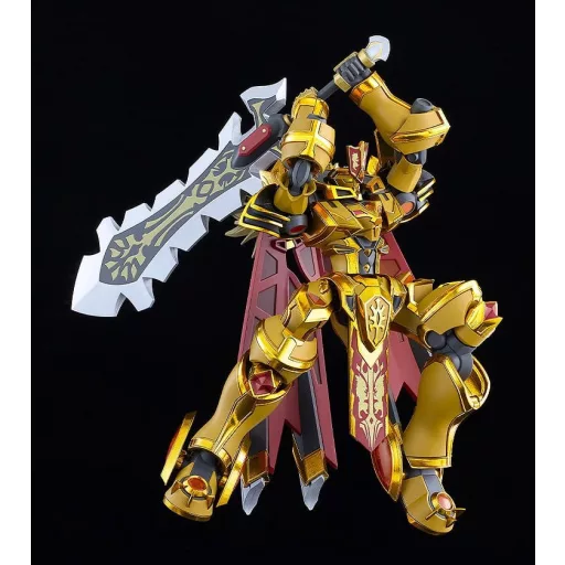 Knight's & Magic Moderoid Plastic Model Kit Goldleo: Royal Metallic Ver. 14 cm