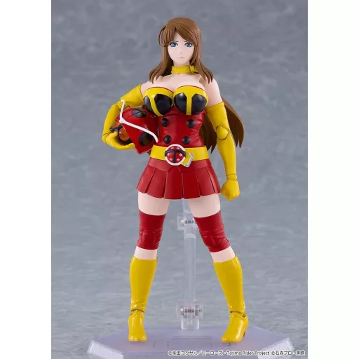 Tojima Wants to Be a Kamen Rider Figma Action Figure Yuriko Okada (Electro-Wave Human Tackle Ver.) 14 cm