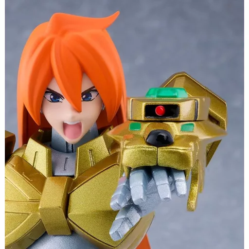 The King of Braves GaoGaiGar Plamatea Plastic Model Kit Guy Shishioh 16 cm