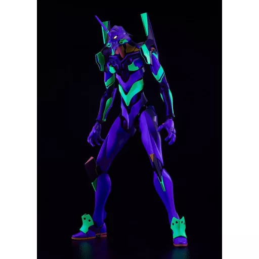 Rebuild of Evangelion Moderoid Plastic Model Kit DX-SCALE Evangelion Test Type-01 Luminous Set Edition 26 cm