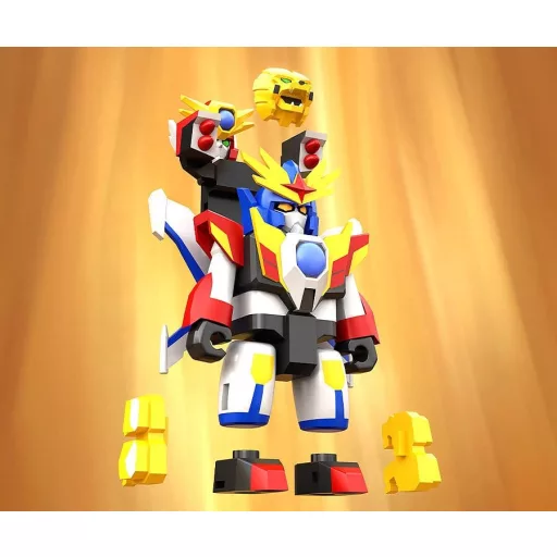 The Brave Fighter of Legend Da-Garn Brickroid Action Figure Da-Garn X 5 cm