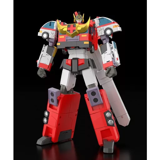 Brave Police J-Decker Action Figure The Gattai Duke Fire 25 cm