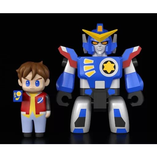 The Brave Fighter of Legend Da-Garn Brickroid Action Figures 2-Pack Da-Garn & Seiji Takasugi Set