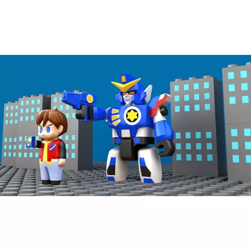 The Brave Fighter of Legend Da-Garn Brickroid Action Figures 2-Pack Da-Garn & Seiji Takasugi Set