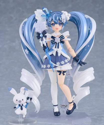 Character Vocal Series 01: Hatsune Miku Figma Action Figure Snow Miku: Crystal Snow Ver. 13 cm