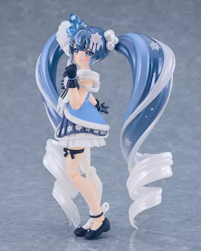 Character Vocal Series 01: Hatsune Miku Figma Action Figure Snow Miku: Crystal Snow Ver. 13 cm