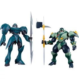   Starknight Tekkaman Blade Moderoid Plastic Model Kits 2-Pack Tekkaman Dagger & Tekkaman Axe