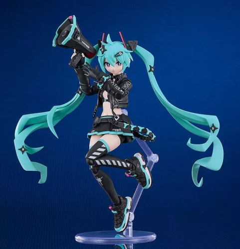 Character Vocal Series 01: Hatsune Miku Plamatea Plastic Model Kit Hatsune Miku: Chuocho Tactical Craft Ver. 15 cm
