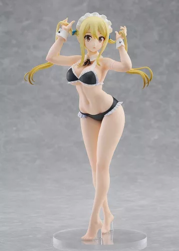 Fairy Tail 100 Years Quest Beach Queens Pop Up Parade PVC Statue Lucy Heartfilia: Virgo Form Swimsuit Ver. L Size 23 cm