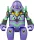 Rebuild of Evangelion Brickroid Action Figure Evangelion Test Type-01 5 cm