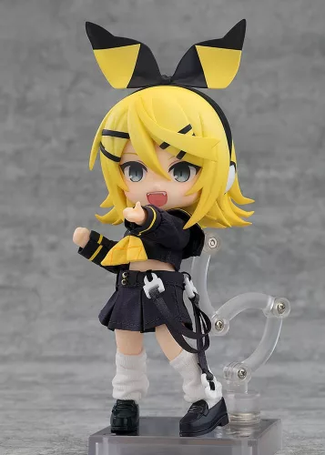 Character Vocal Series 02 Nendoroid Doll Action Figure Kagamine Rin Bring it on Ver. 14 cm