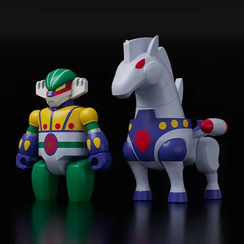 Steel Jeeg Brickroid Action Figures 2-Pack Steel Jeeg: Pantheroid Set 5 cm