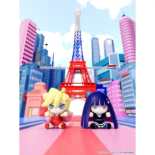 New Panty & Stocking with Garterbelt Huggy Good Smile Chibi Figure Panty 6 cm