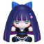 New Panty & Stocking with Garterbelt Huggy Good Smile Chibi Figure Stocking 6 cm