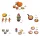Delicious in Dungeon Nendoroid Figure Surprise Collection Monster Meals Blind Box Assortment (7)