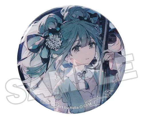 Character Vocal Series 01: Hatsune Miku Pinback Button Hatsune Miku Han Gong Qiu Yue Ver. 6 cm