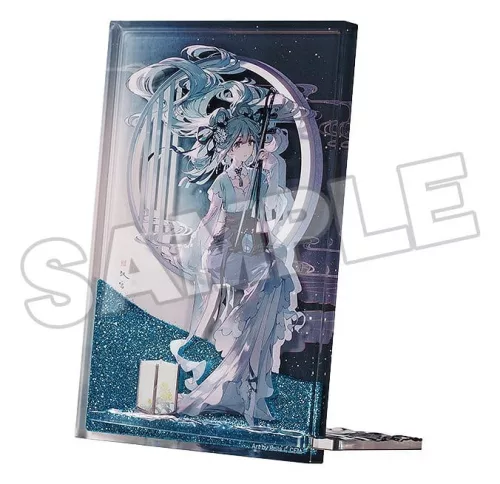 Character Vocal Series 01: Hatsune Miku Glitter Acrylic Block Hatsune Miku Han Gong Qiu Yue Ver. 15 cm
