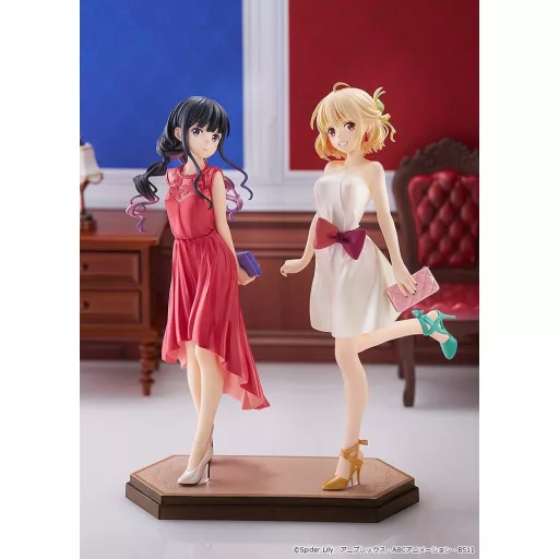 Lycoris Recoil Pop Up Parade PVC Figures 2-Pack Chisato Nishikigi & Takina Inoue: After Party! Ver. L Size