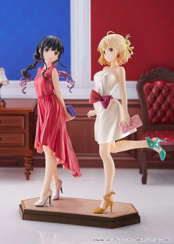 Lycoris Recoil Pop Up Parade PVC Figures 2-Pack Chisato Nishikigi & Takina Inoue: After Party! Ver. L Size