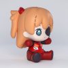 Neon Genesis Evangelion: Rebuild of Evangelion Huggy Good Smile Chibi Figura Asuka Shikinami Langley: Eye Patch Ver. 7 cm