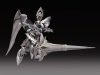 The Legend of Heroes: Trails of Cold Steel Moderoid Plastic Modell Készlet Argreion, the Argent Knight 17 cm