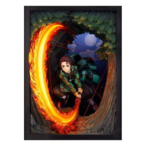 Demon Slayer: Kimetsu no Yaiba PVC Szobor Tanjiro Kamado: Hinokami Kagura Dance 36 cm