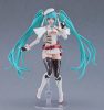 Hatsune Miku GT Project Plamatea Plastic Modell Készlet Racing Miku: 2023 Ver. 15 cm