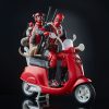 Deadpool Corps Marvel Legends Vehicle with Figura Deadpool with Scooter 15 cm