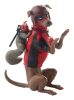 Deadpool Corps Marvel Legends Vehicle with Figura Deadpool with Scooter 15 cm