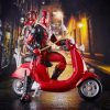 Deadpool Corps Marvel Legends Vehicle with Figura Deadpool with Scooter 15 cm