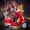 Deadpool Corps Marvel Legends Vehicle with Figura Deadpool with Scooter 15 cm