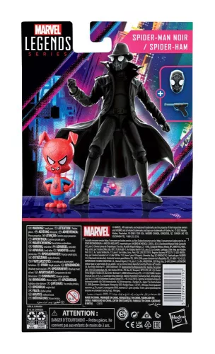 Spider-Man: Into the Spider-Verse Marvel Legends Figura 2-Pack 2022 Spider-Man Noir & Spider-Ham 15 cm